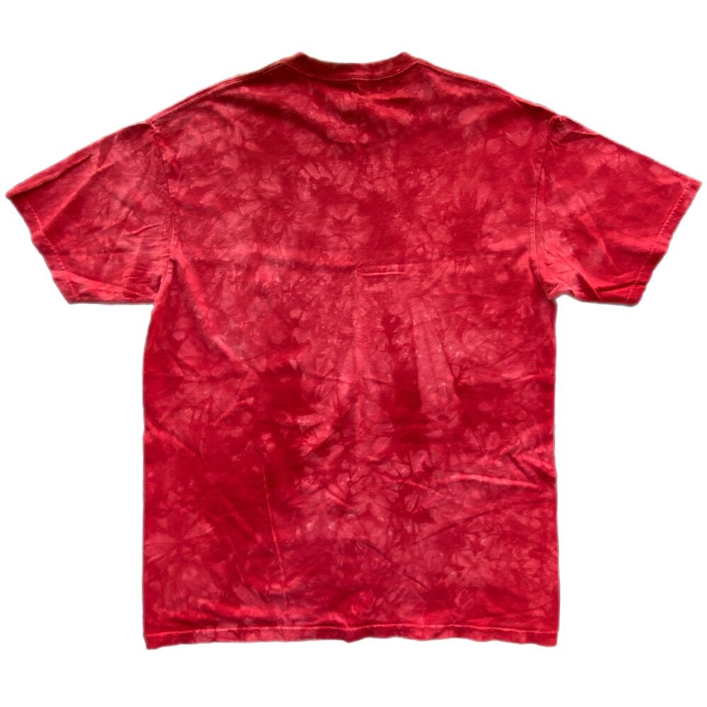 Y2K The Mountain Gina Gray Red Dyed Short Sleeve T Shirt - Adult Size L - Picture 2 of 5